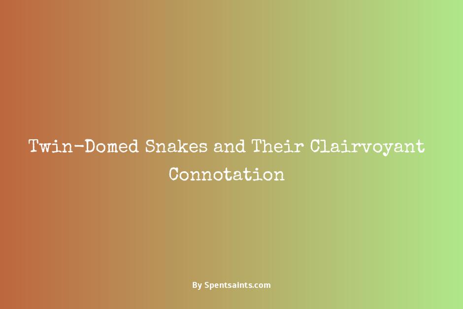 2 headed snake meaning