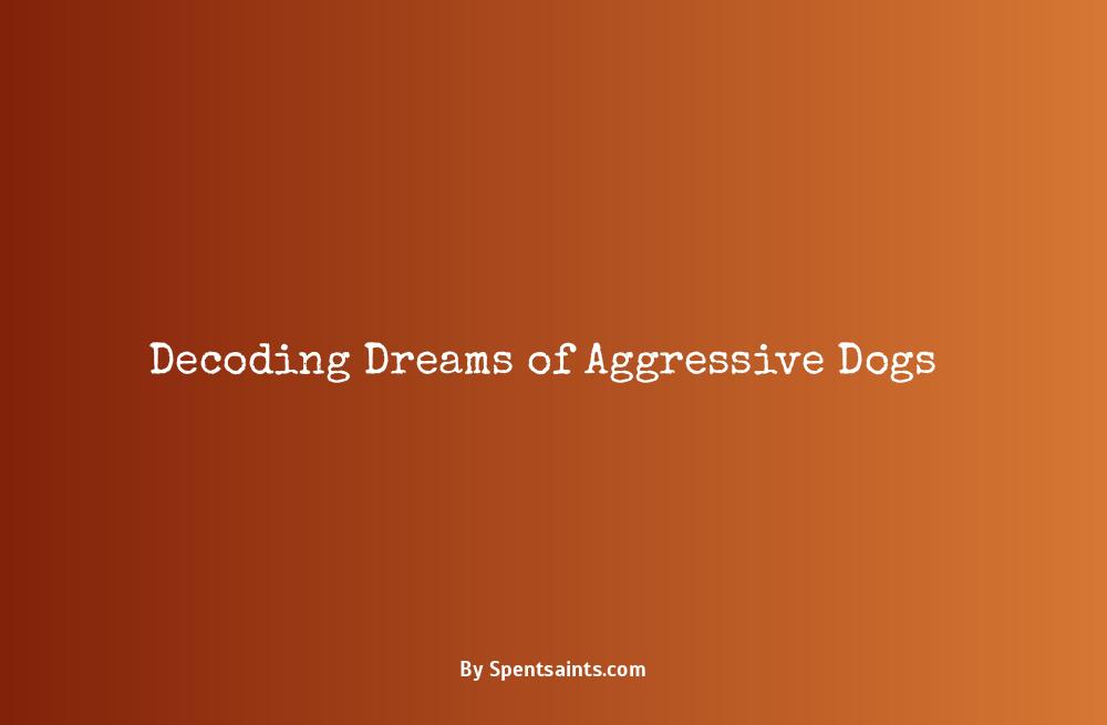 dream attacked by dog