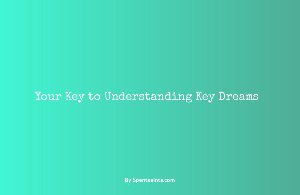 dream about a key