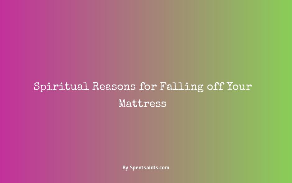falling out of bed spiritual meaning