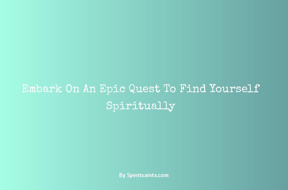 how to find yourself spiritually