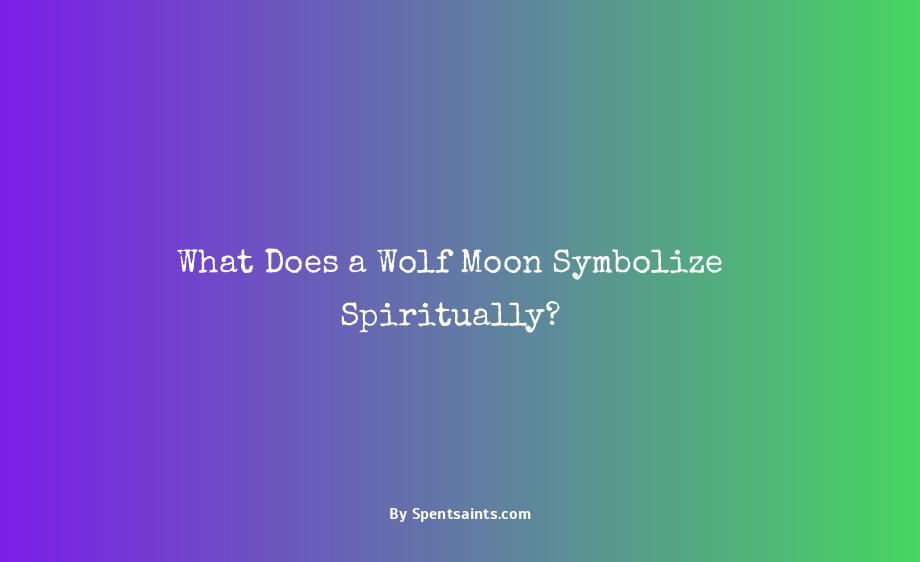 meaning of wolf moon