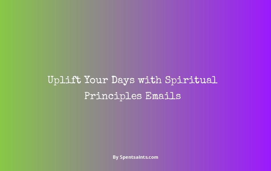 na spiritual principle a day email