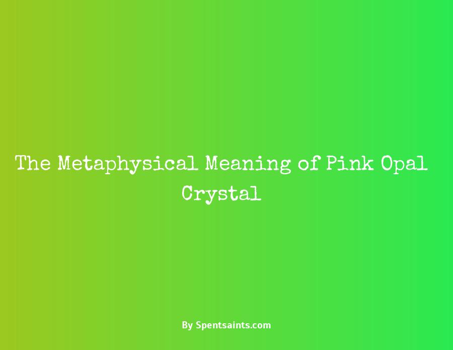 pink opal crystal meaning