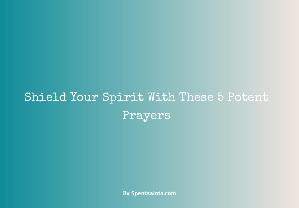 prayers for spiritual protection