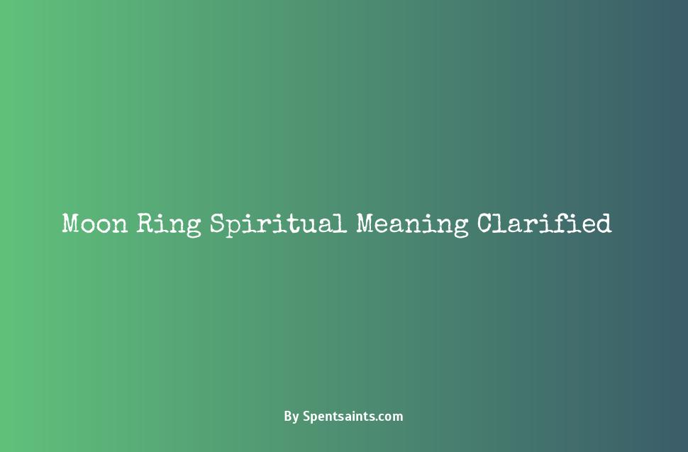 ring around moon meaning spiritual