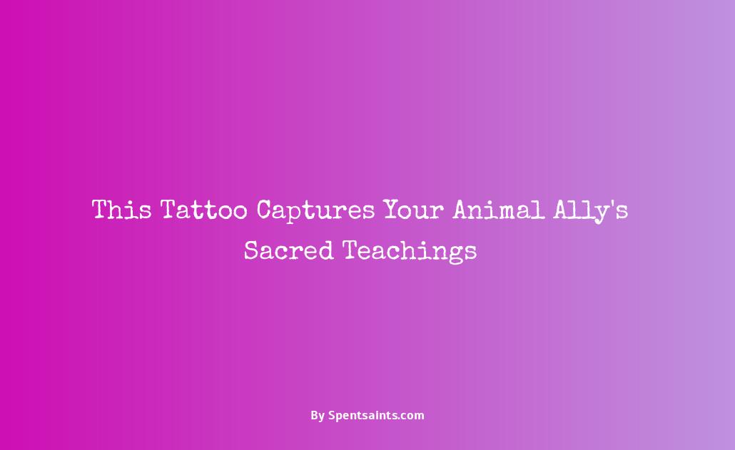 spiritual animal tattoo meaning