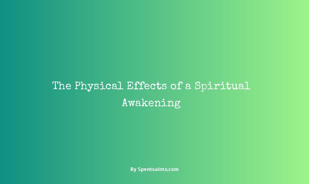 spiritual awakening physical symptoms