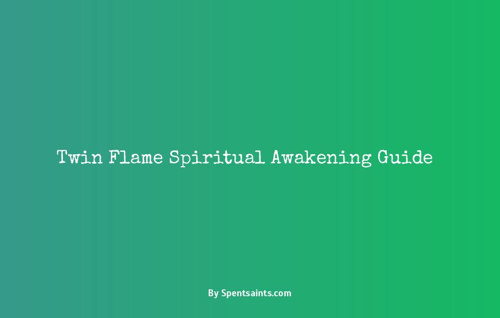 spiritual awakening twin flame