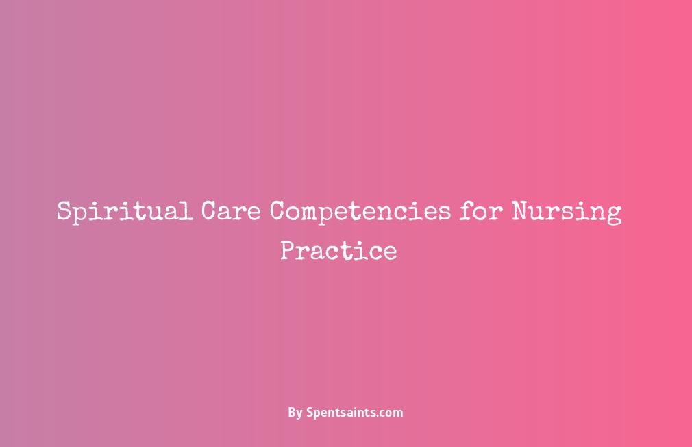 spiritual care in nursing