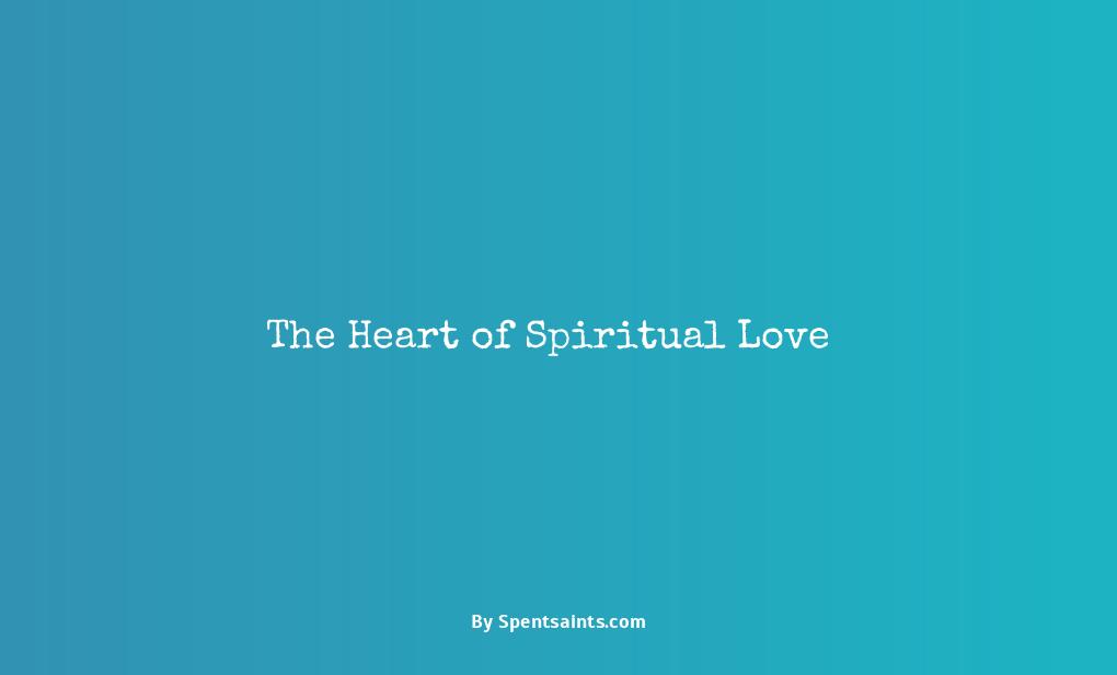 spiritual definition of love