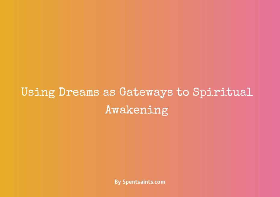 spiritual dreams and meanings