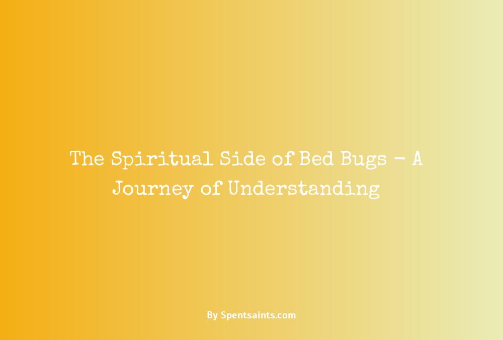spiritual meaning bed bugs