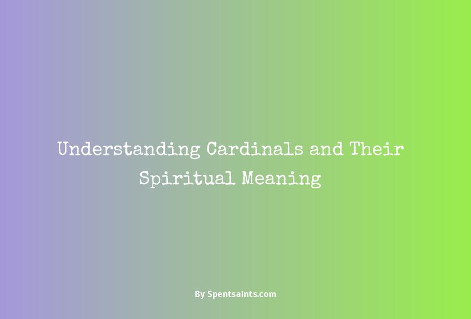 spiritual meaning of cardinals