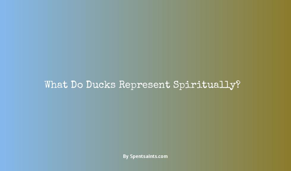 spiritual meaning of ducks
