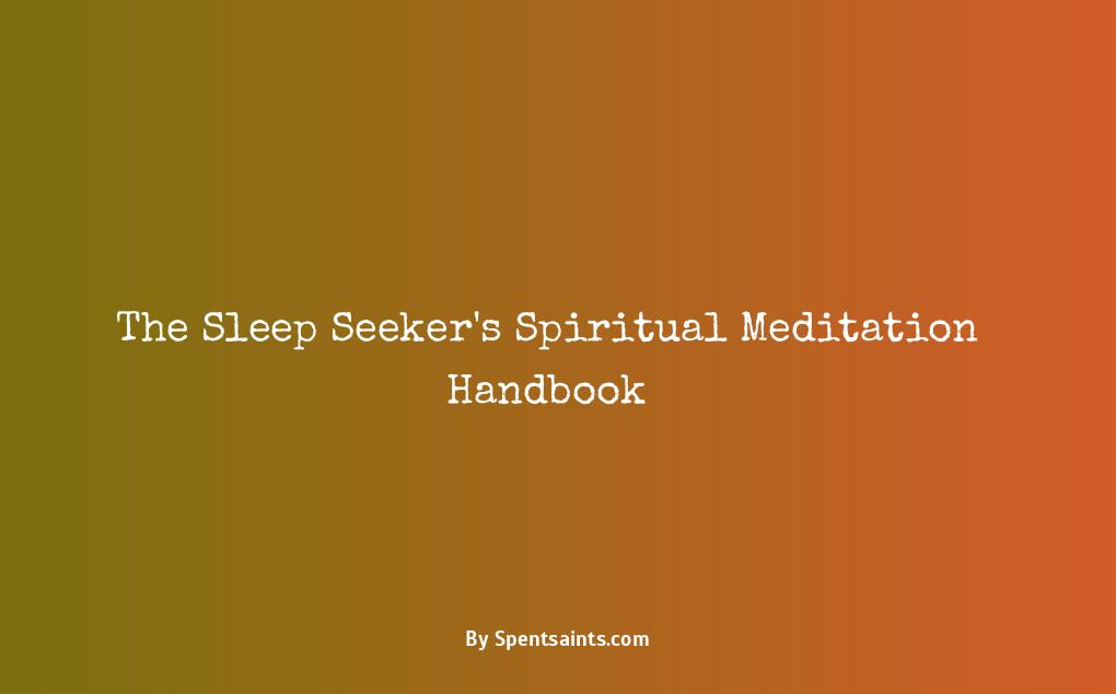 spiritual meditation for sleep