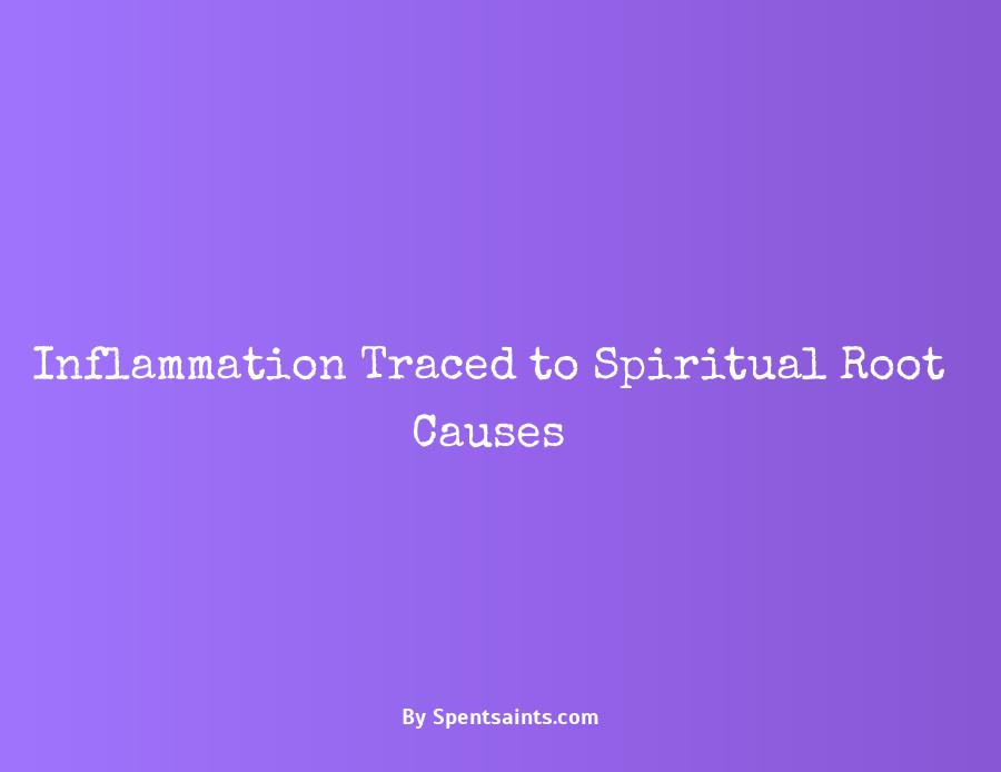 spiritual root of inflammation