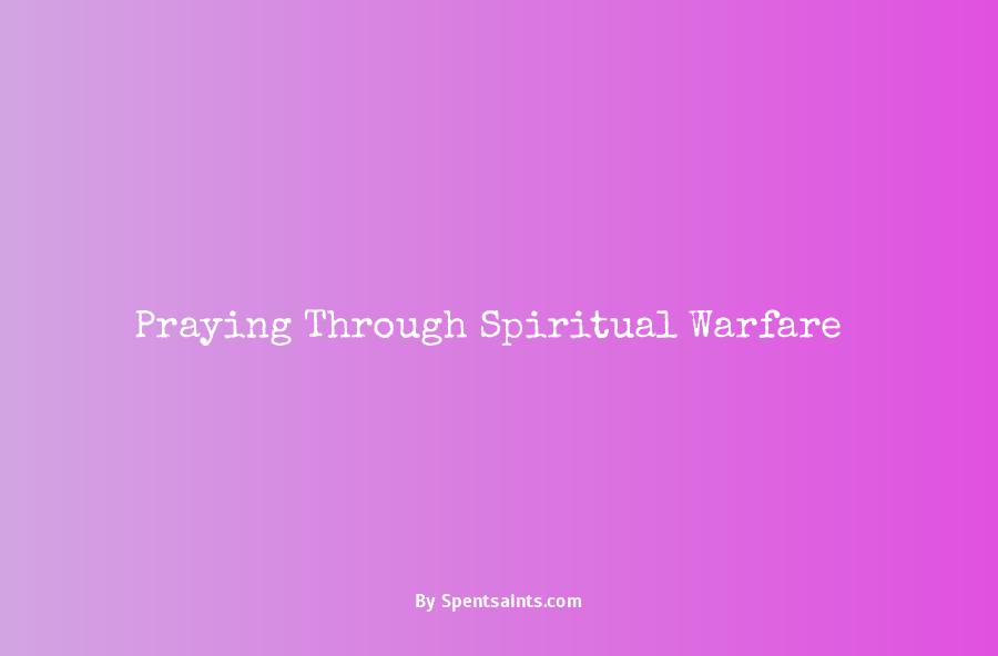 spiritual warfare prayers book