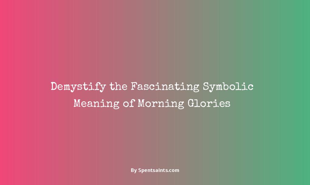 symbol of morning glory