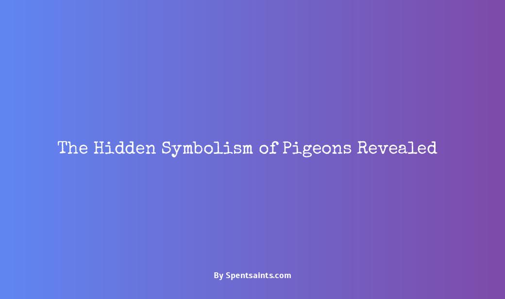 symbolism of a pigeon