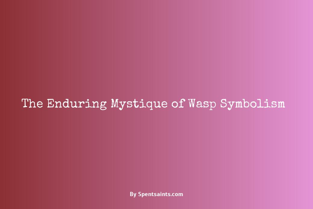 symbolism of a wasp