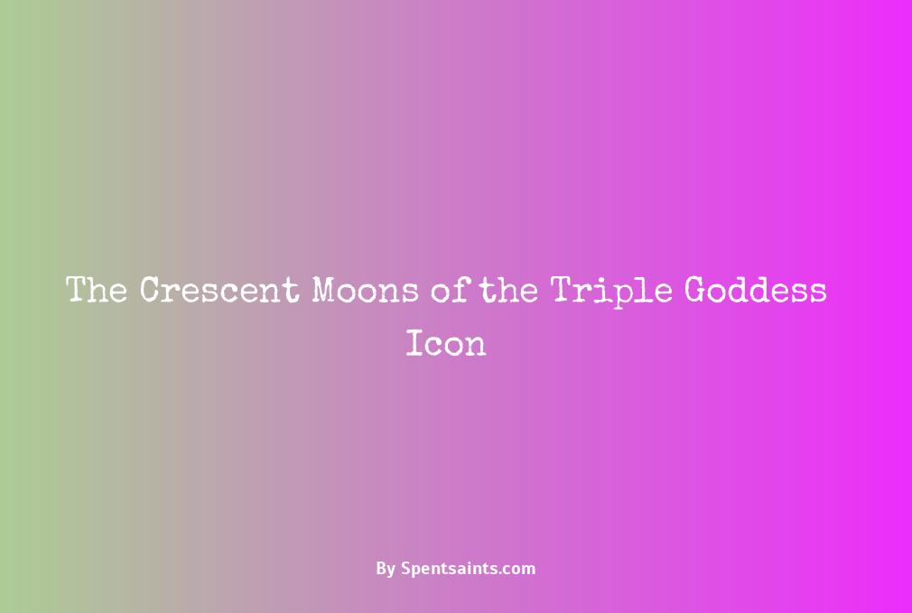 triple moon goddess symbol