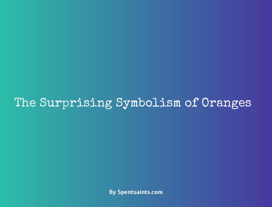what do oranges symbolize