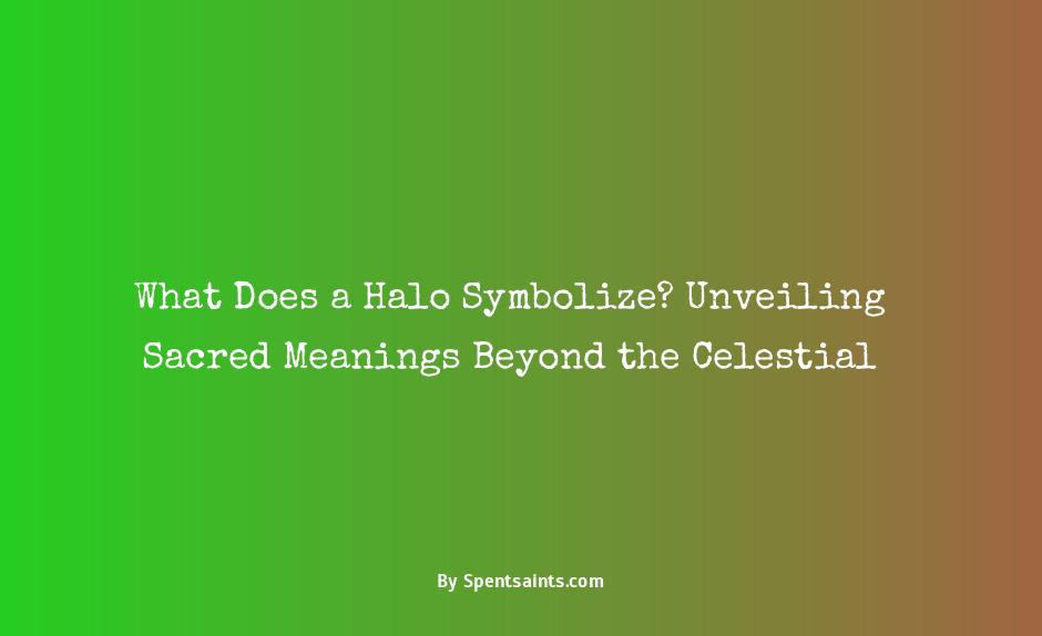 what does a halo symbolize