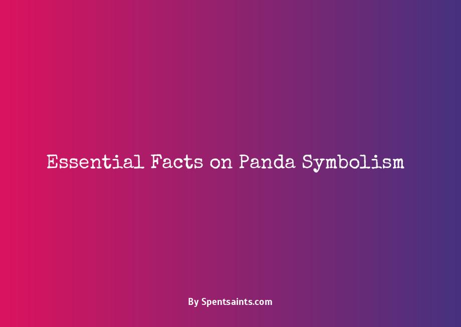 what does a panda symbolize